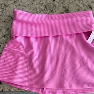 PINK Victoria's Secret Mini Skirt in Vibrant Pink